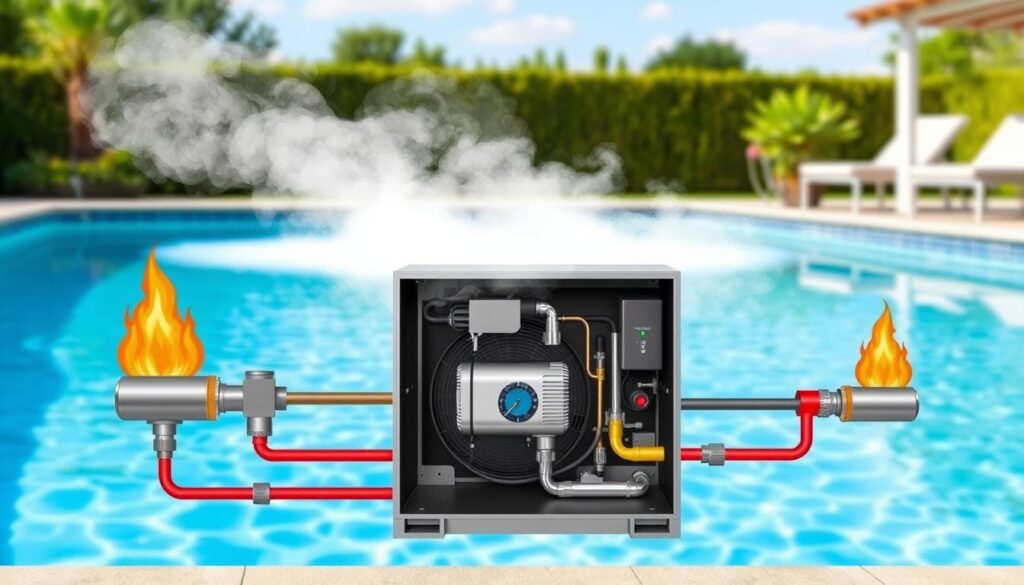 pool heaters Conroe